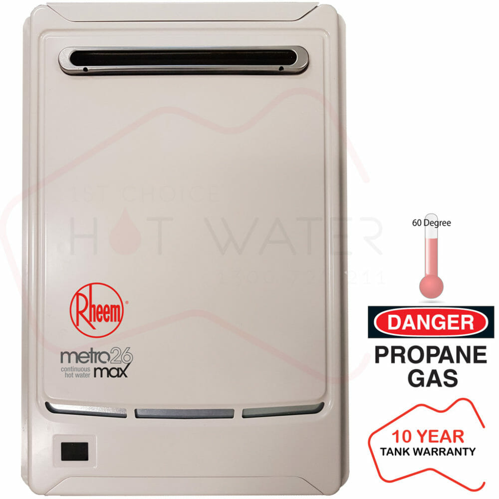 Rheem 874T26PF 26 Litre 60 Degree - 1st Choice Hot Water