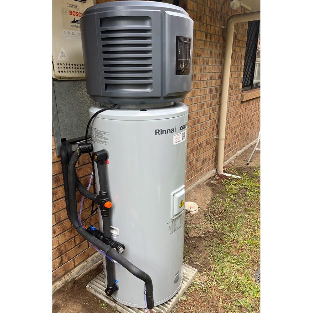 RINNAI EHPT180VM 180LITRE HEAT PUMP INSITU