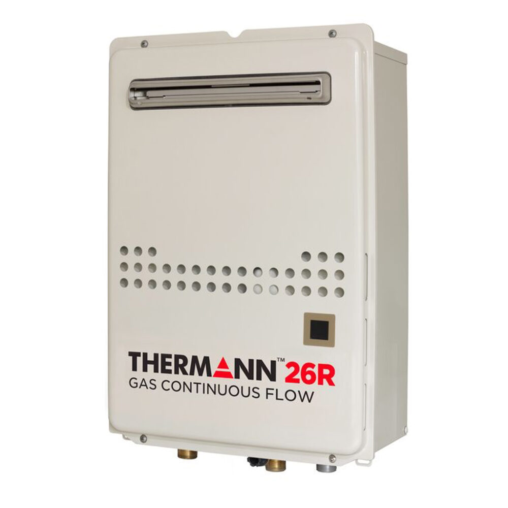 Thermann R Series Continuous Flow Gas 26 Litre Angle View