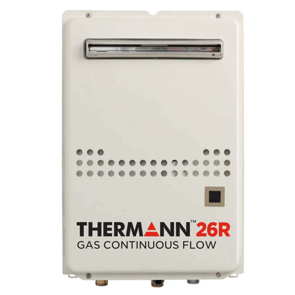 Thermann R Series Continuous Flow Gas 26 Litre Front View