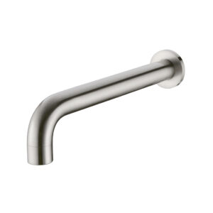 DOLCE BASIN/BATH SPOUT NR250803200 215MM Brushed Nickel Angle