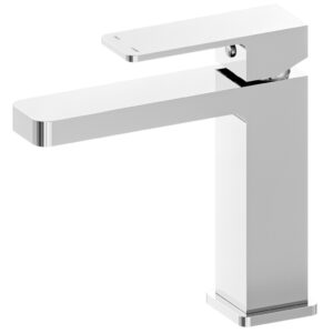 NERO CELIA BASIN MIXER BUILDERS RANGE CHROME NR301502CH ANGLE