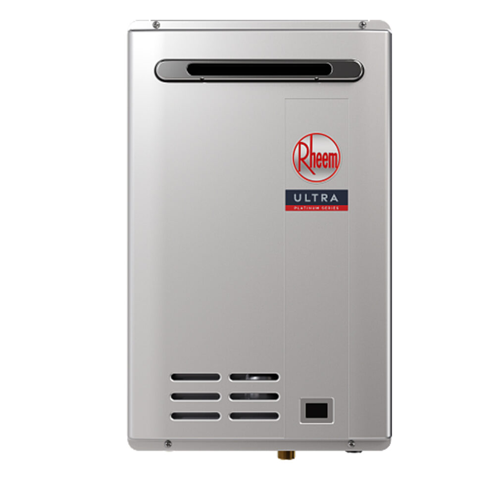 Rheem Ultra 28L Gas Continuous Flow Water Outdoor Front