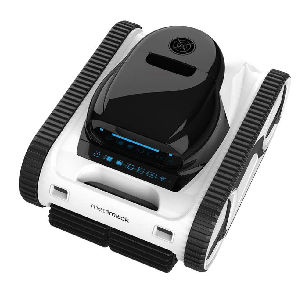 madimack GT Freedom Cordless Robotic Pool Cleaner top angle view