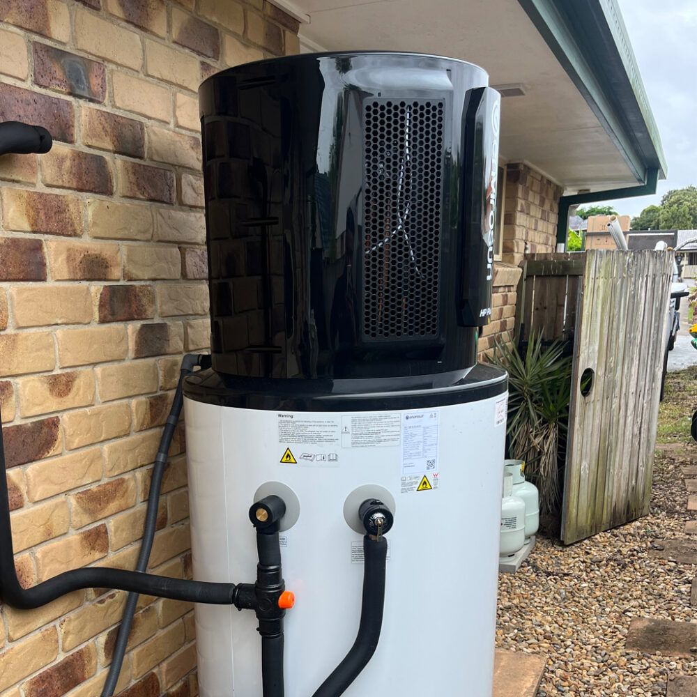 ENVIROSUN HP Plus 330 Litre Heat Pump Hot Water System Insitu 2